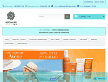 Tablet Screenshot of farmaciaberdaguer.com